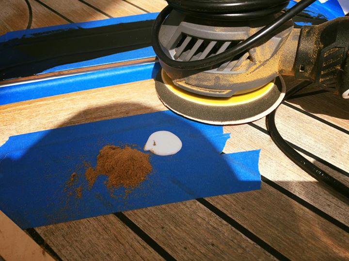 Etiquette Marine Tips - Save your sanding dust