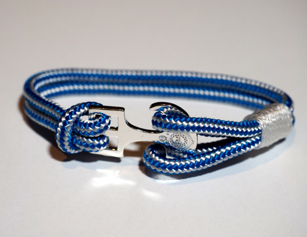 Anchor hand made nautical bracelet